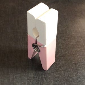 Decorative Clothes Pin Photo Holder